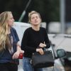 Amber Heard et sa soeur Whitney vont faire des courses chez "99 Cents" à Los Angeles, le 18 Janvier 2017. © CPA/Bestimage