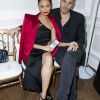 Thandie Newton et son mari, le scénariste, réalisateur et producteur Ol Parker - Défilé Schiaparelli, collection Haute Couture printemps-été 2017 à Paris. Le 23 janvier 2017.  © Olivier Borde / Bestimage
