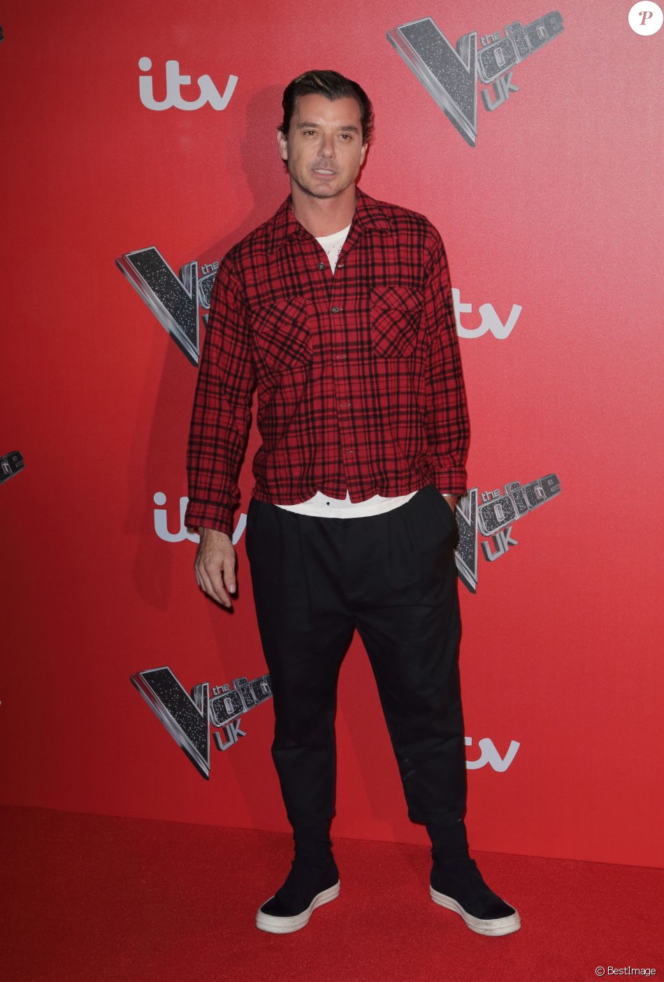Gavin Rossdale. Membre du jury de l'émission The Voice UK. Londres, le