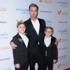 Gavin Rossdale et ses fils Kingston et Zuma Rossdale au 4ème gala annuel Wishing Well Winter à Hollywood Palladium à Hollywood, le 7 décembre 2016