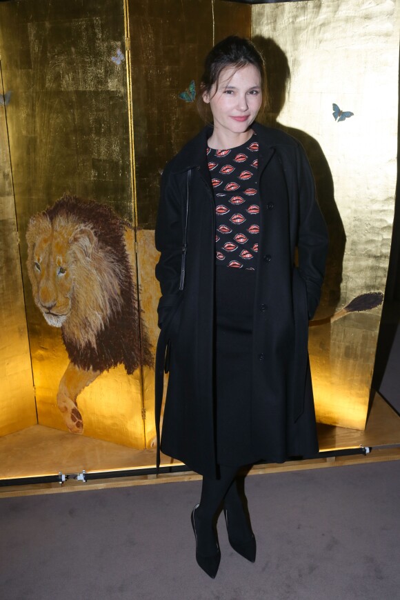 Virginie Ledoyen - Soirée "Harumi Klossowska de Rola" à l'Ecole des Arts Joailliers à Paris, le 22 janvier 2017. © CVS-Veeren/Bestimage