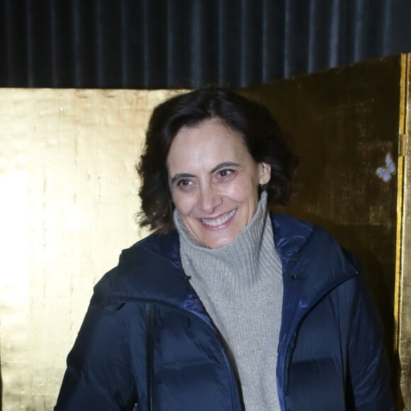 Inès de la Fressange - Soirée "Harumi Klossowska de Rola" à l'Ecole des Arts Joailliers à Paris, le 22 janvier 2017. © CVS-Veeren/Bestimage