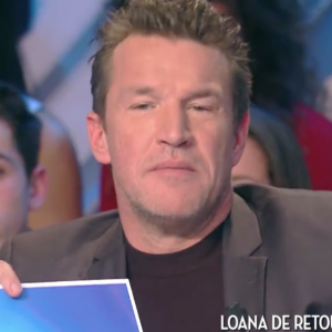 Benjamin Castaldi dans "Touche pas à mon poste" (C8) le 23 janvier 2017 sur C8.