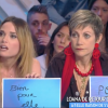Capucine Anav et Isabelle Morini-Bosc dans "Touche pas à mon poste" (C8) le 23 janvier 2017 sur C8.