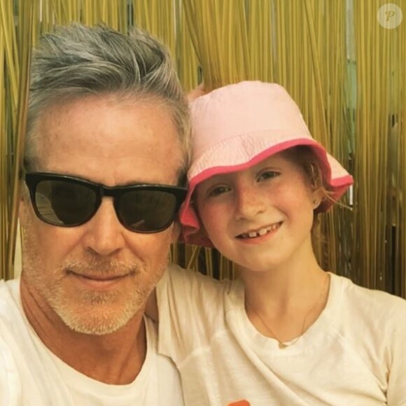 Ron Carlson et sa fille sur Instagram, 2016