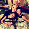 Katherine Heigl et ses filles, sur Instagram. Décembre 2016.