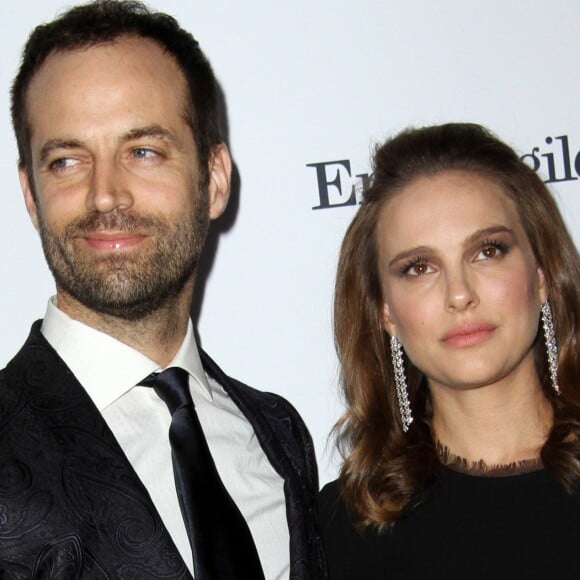 Benjamin Millepied et sa femme Natalie Portman enceinte à la soirée annuelle Dance Project au Ace Hotel DTLA à Los Angeles, le 10 décembre 2016.