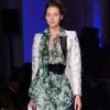 Jenaye Noah au défilé Haute Couture Jean-Paul Gaultier Haute Couture printemps-été 2017 à la Fashion Week de Paris, le 25 janvier 2017.
