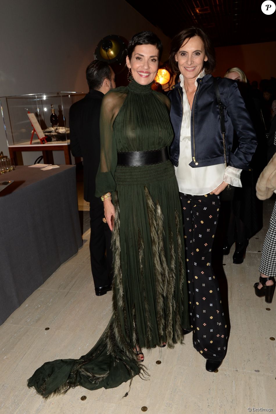 Cristina Córdula et Inès de la Fressange à la 15ème édition du Dîner de la mode du Sidaction au