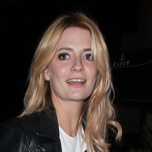 Mischa Barton sortant après dîner du restaurant Catch à West Hollywood, le 6 octobre 2016.