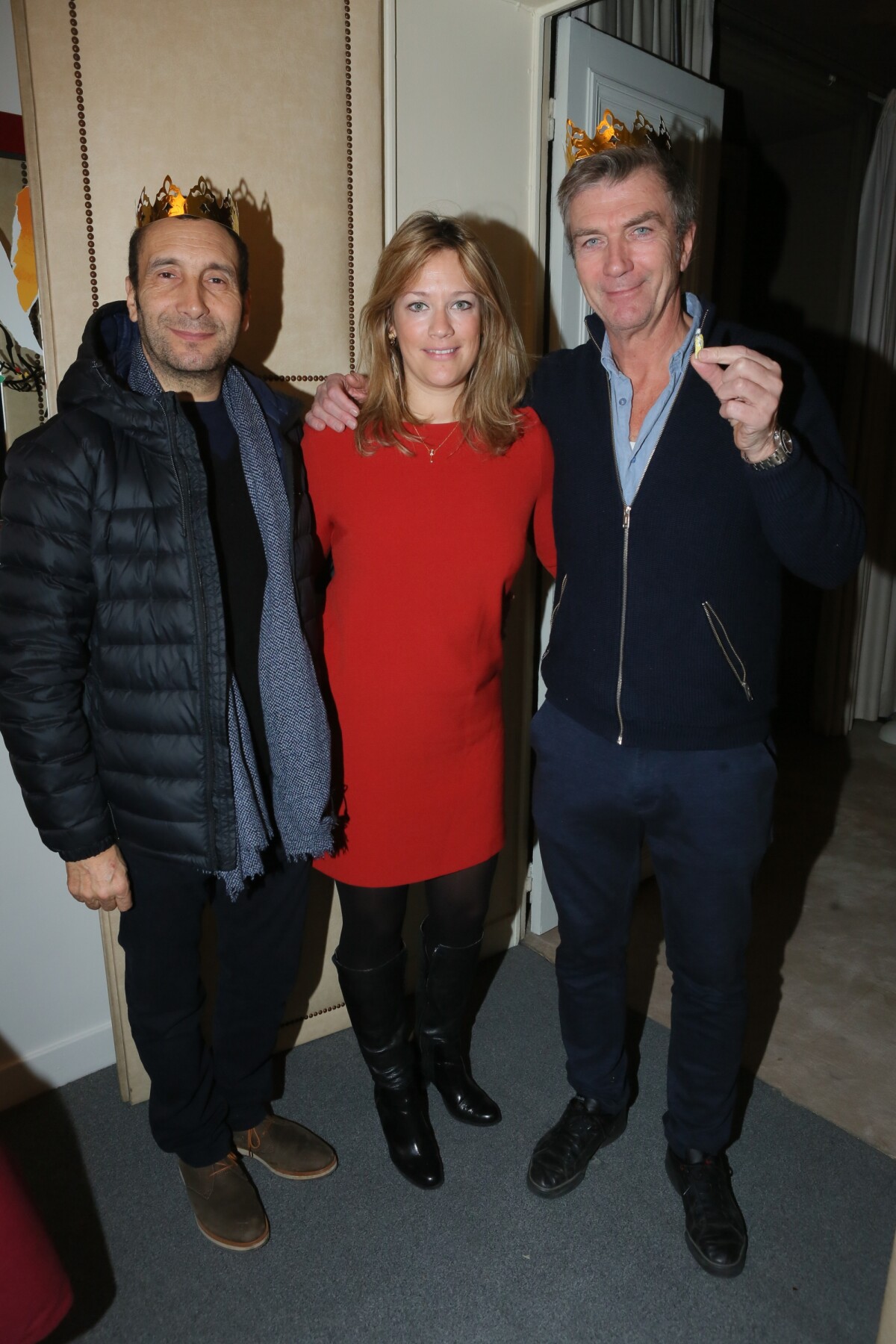 Photo Exclusif Zinédine Soualem et sa compagne Caroline Faindt Philippe Caroit à la Soirée