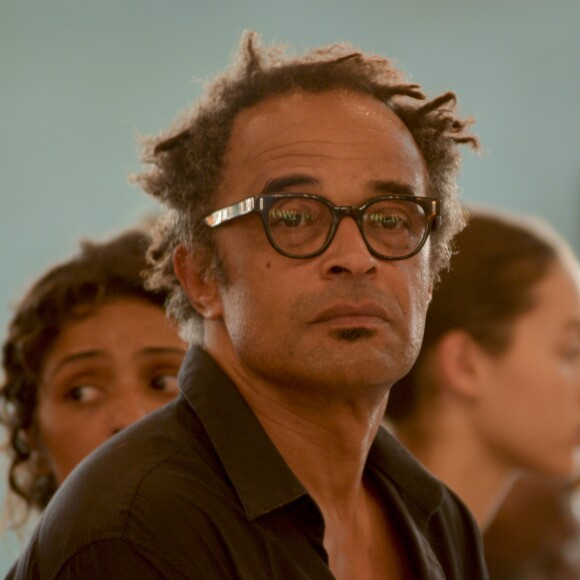 Exclusif - Yannick Noah - Messe en la paroisse Sainte-Marie Médiatrice d'Etoudi pour les obsèques de Zacharie Noah à Yaoundé au Cameroun le 17 janvier 2017.