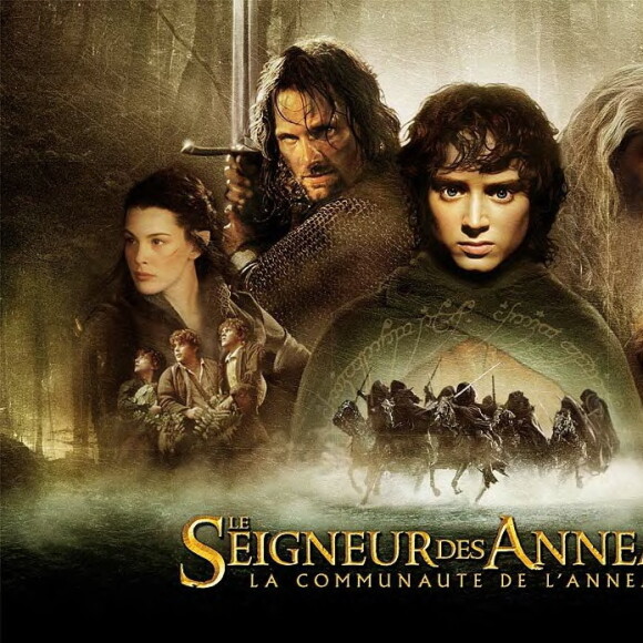 Affiche du Seigneur des Anneaux