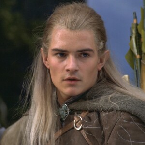 Orlando Bloom dans The Lord Of the Rings: Fellowship Of The Ring en 2001.