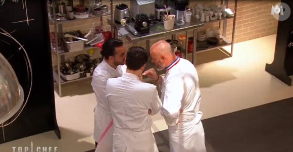 Philippe Etchebest recadre Franck Pelux - "Top Chef 2017", mercredi 1er février, M6
