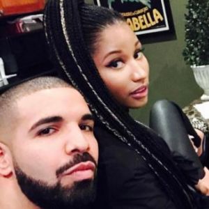 Drake et Nicki Minaj à Miami. Janvier 2017.