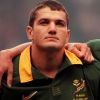 Joost van der Westhuizen en en décembre 1998. Le mythique capitaine des Springboks d'Afrique du Sud, atteint de la maladie de Charcot diagnostiquée en 2011, est mort à 45 ans le 6 février 2017. © PA NEWS/PA Wire/Abacapress