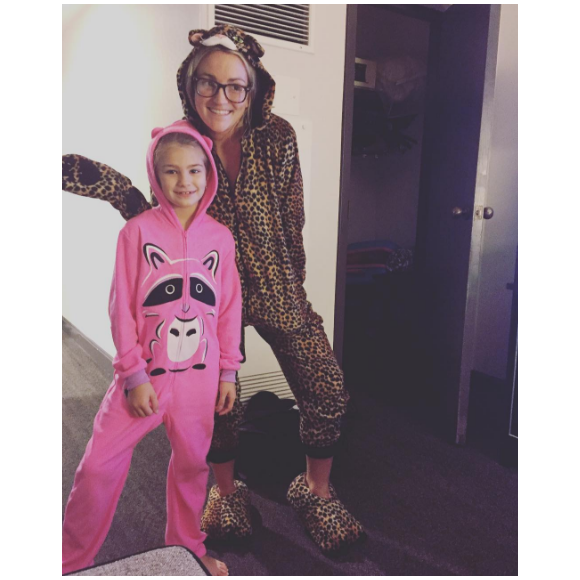 Jamie-Lynn Spears et sa fille Maddie - Photo publiée sur Instagram au mois de septembre 2016