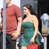 Ariel Winter fait du shopping avec son compagnon Levi Meaden à Los Angeles, le 24 avril 2018  20-year-old actress Ariel Winter looked simply adorable wearing a green romper while out getting some shopping done with boyfriend Levi Meaden - 24th april 201824/04/2018 - Los Angeles