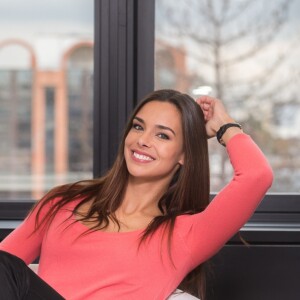 Exclusif - Rendez-vous avec Marine Lorphelin (Miss France 2013) dans les locaux de Webedia pour une Interview pour Purepeople à Levallois-Perret le 8 février 2017.  No web en Belgique / Suisse08/02/2017 - Levallois Perret