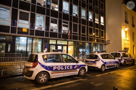Illustration du commissariat du 2e arrondissement de Paris où a été entendue et placée en garde à vue l'actrice Elsa Zylberstein le 6 février 2017, suite à un accident sur la voie publique.