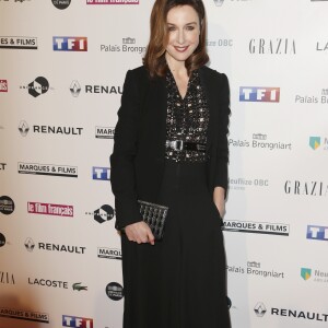 Elsa Zylberstein lors de la 24e cérémonie des "Trophées du Film Français" au Palais Brongniart à Paris le 2 février 2017. Quatre jours plus tard, l'actrice a été impliquée dans un accident sur la voie publique qui lui a valu une garde à vue de près de 20 heures.