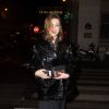 Exclusif - Elsa Zylberstein arrivant à la 24e cérémonie des "Trophées du Film Français" au Palais Brongniart à Paris le 2 février 2017. Quatre jours plus tard, l'actrice a été impliquée dans un accident sur la voie publique qui lui a valu une garde à vue de près de 20 heures.