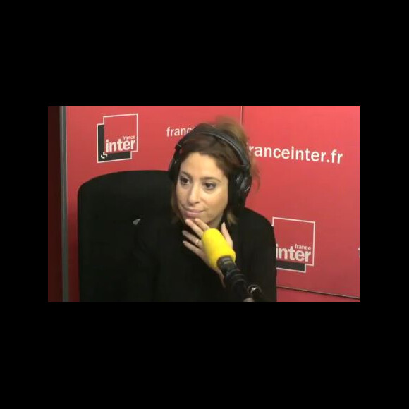 Léa Salamé sur France Inter. Février 2017