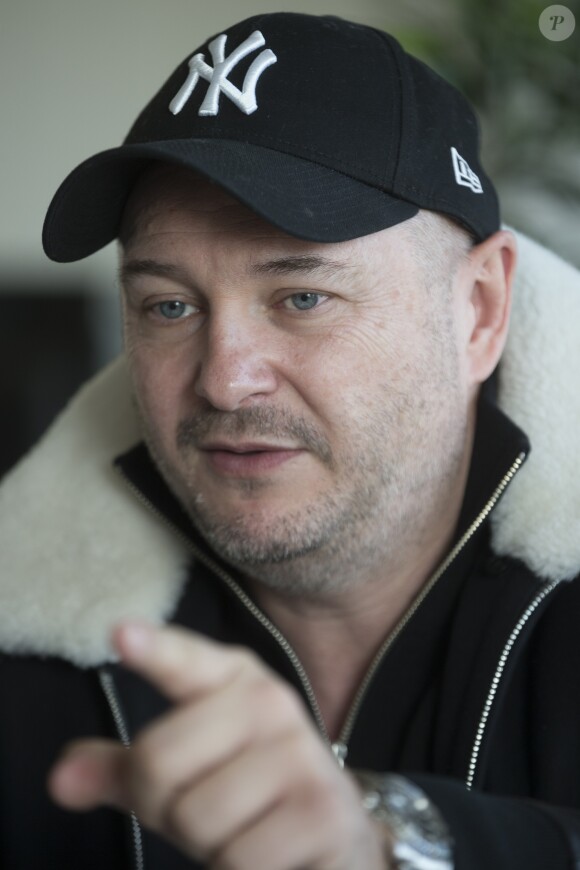 Exclusif - Rendez-vous avec Sébastien Cauet dans les locaux de Webedia pour une interview pour "Purepeople" à Levallois-Perret le 26 janvier 2017.