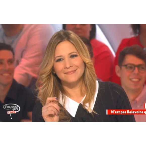 Stéphanie Loire dans "Il en pense quoi Camille ?" sur C8, le 9 février 2017.