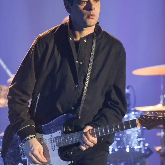 Benjamin Biolay lors des 32e Victoires de la Musique 2017 le 10 février au Zénith de Paris, où il a reçu la Victoire de l'album de chansons de l'année.