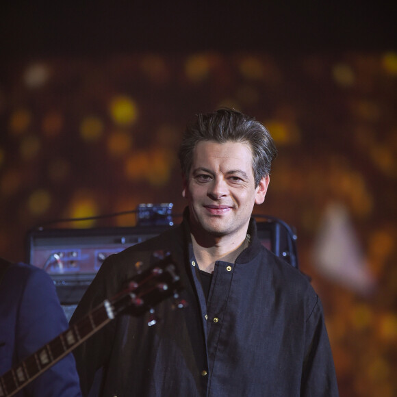 Benjamin Biolay lors des 32e Victoires de la Musique 2017 le 10 février au Zénith de Paris, où il a reçu la Victoire de l'album de chansons de l'année.