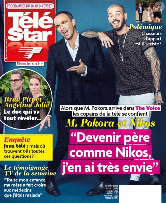 Magazine "Télé Star" en kiosques le 13 février 2017.