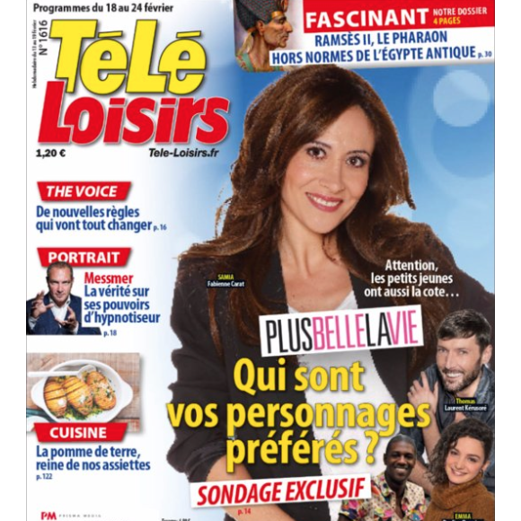Télé Loisirs, février 2017.