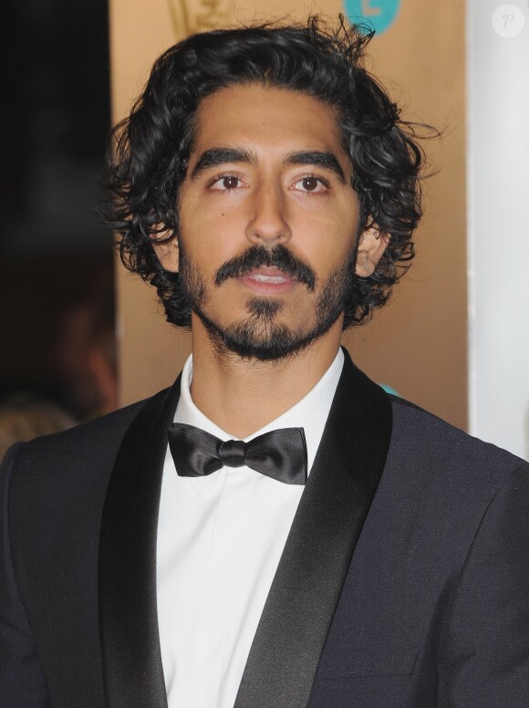 Dev Patel - Arrivée des people à la cérémonie des British Academy Film Awards (BAFTA) au Royal Albert Hall à Londres, le 12 février 2017. © Ferdaus Shamim/Zuma Press/Bestimage