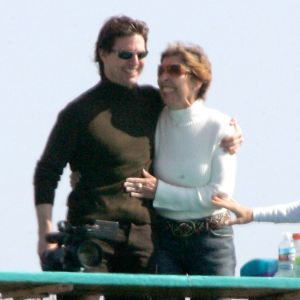 Tom Cruise et sa maman assistent à un match de baseball de Connor, le fils de l'acteur, à Los Angeles, le 7 octobre 2006