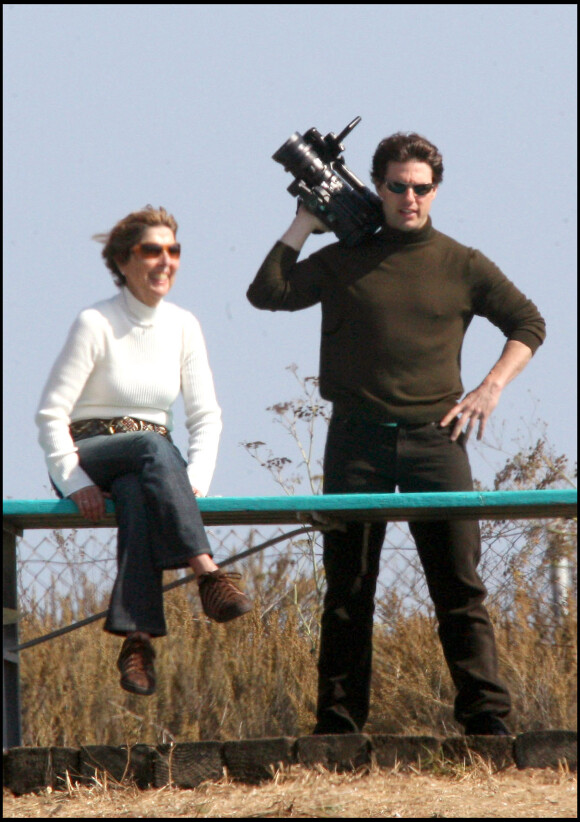 Tom Cruise et sa mère à Los Angeles le 7 octobre 2006
