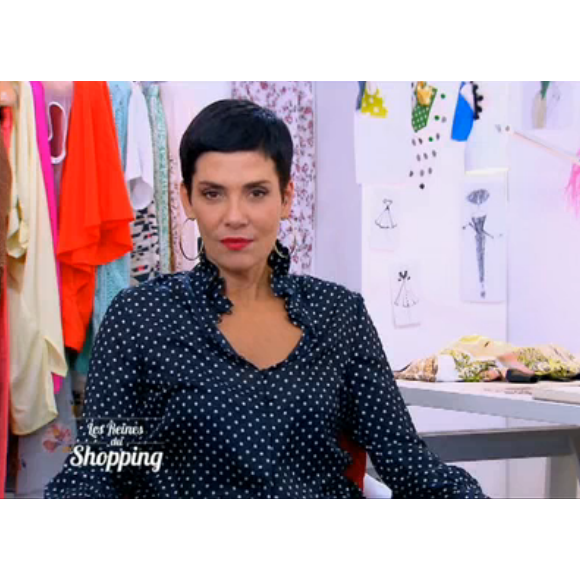 Cristina Cordula dans "Les Reines du shopping (M6), le 10 février 2017.
