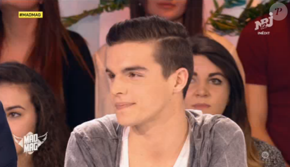 Julien Castaldi dans le "Mad Mag" de NRJ12, le 8 février 2017.