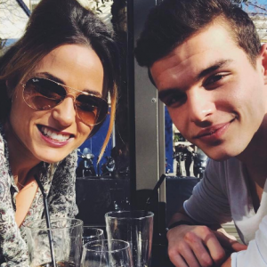 Capucine Anav et Julien Castaldi se retrouvent pour déjeuner le 18 février 2017.