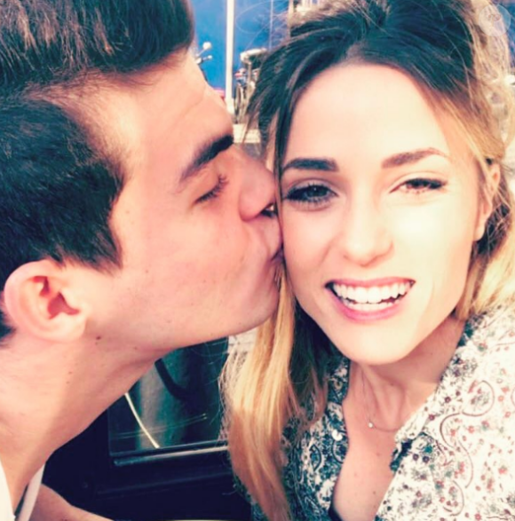 Capucine Anav et Julien Castaldi se retrouvent pour déjeuner le 18 février 2017.