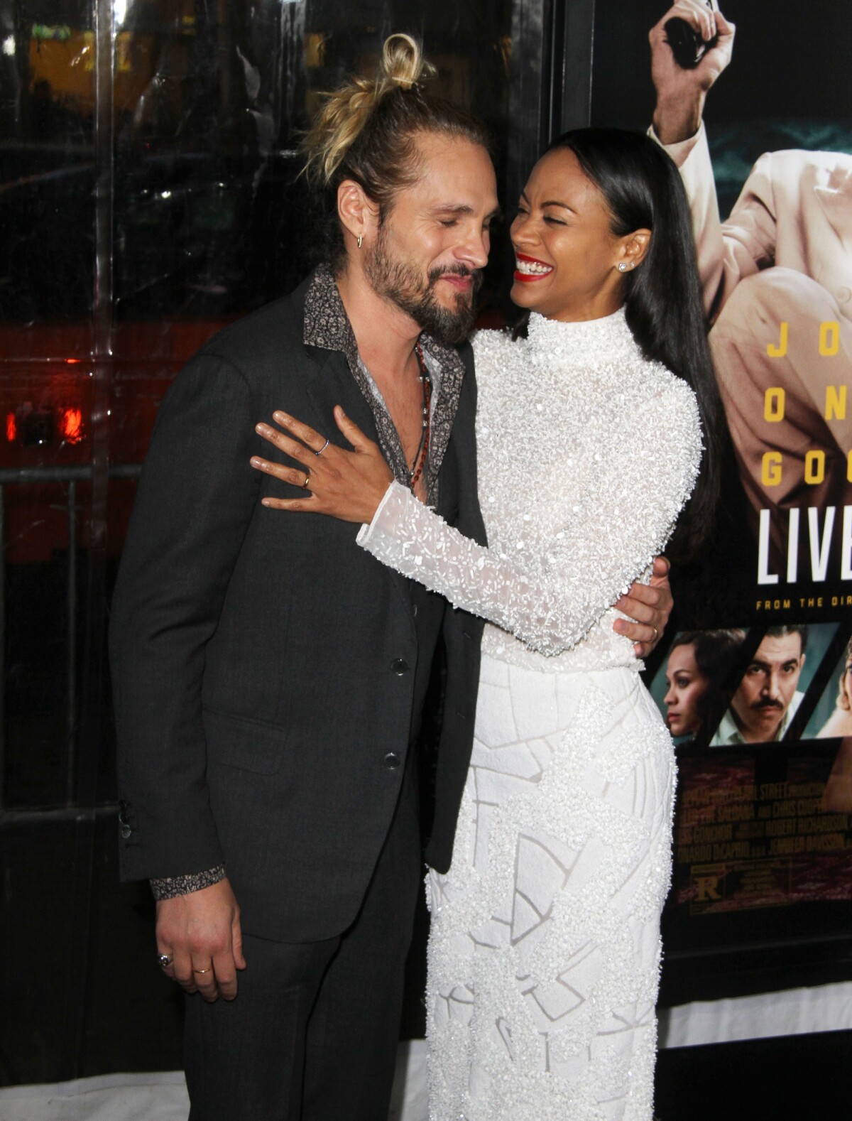 Vidéo Zoe Saldana et son mari Marco Perego Avantpremière du film Vidéo Zoe Saldana et son mari Marco Perego Avantpremière du film