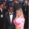 Dwight Yorke et Katie Price aux Laureus World Sport Awards en mai 2001 au Monte-Carlo Beach Club.