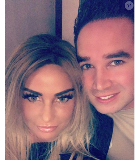 Katie Price avec son mari Kieran Hayler. Photo Instagram 18 février 2017.