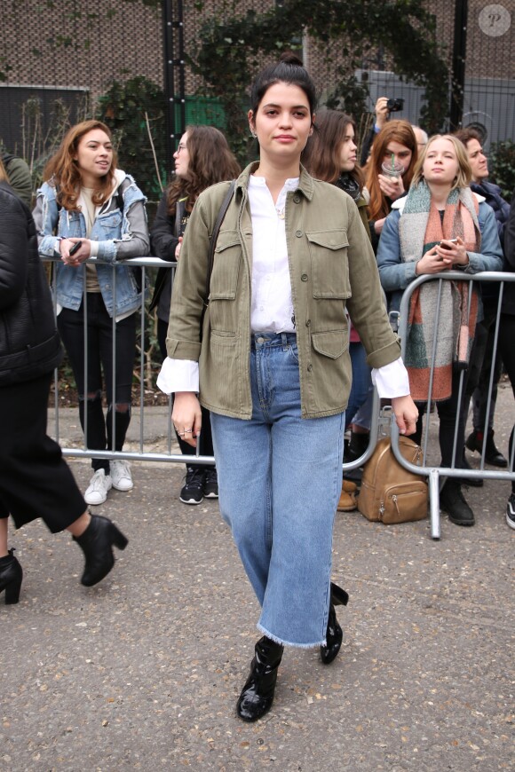 Pixie Geldof - Défilé de mode Topshop Unique lors de la Fashion Week de Londres, le 19 février 2017.