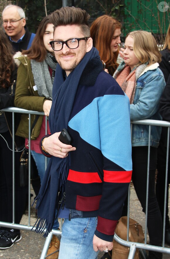Henry Holland - Défilé de mode Topshop Unique lors de la Fashion Week de Londres, le 19 février 2017.