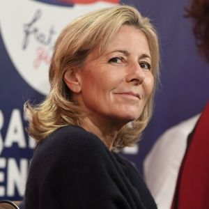 Claire Chazal participe à une rencontre organisée par le mouvement "Fraternité Générale !" à la Fnac Saint-Lazare à Paris, le 2 novembre 2016. © Pierre Perusseau/Bestimage