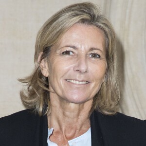 Claire Chazal au défilé de mode "Christian Dior", collection prêt-à-porter Printemps-Eté 2017 à Paris, le 30 septembre 2016. © Olivier Borde/Bestimage