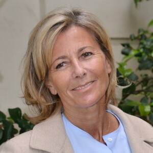 Claire Chazal à la conférence de presse de la Flamme Marie Claire à l'hôtel Marois dans les salons France-Amériques à Paris le 14 juin 2016.