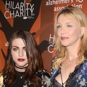 Frances Bean Cobain et sa mère Courtney Love à la soirée 'Hilarity for Charity' à Hollywood, le 15 octobre 2016